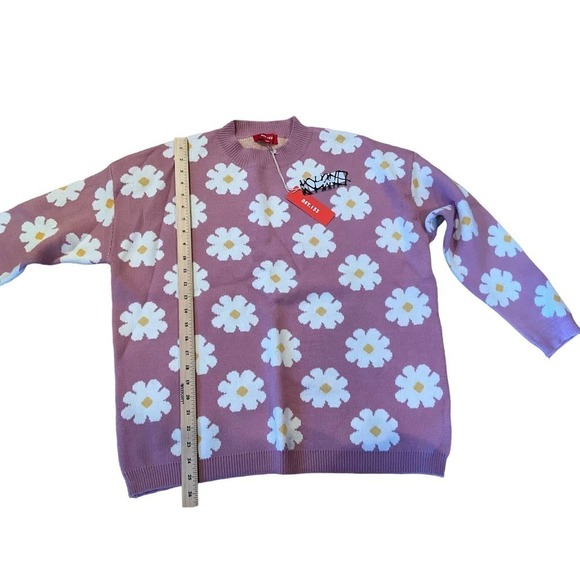 Net.153 sweater pink sweater sz M/L - Picture 4 of 5